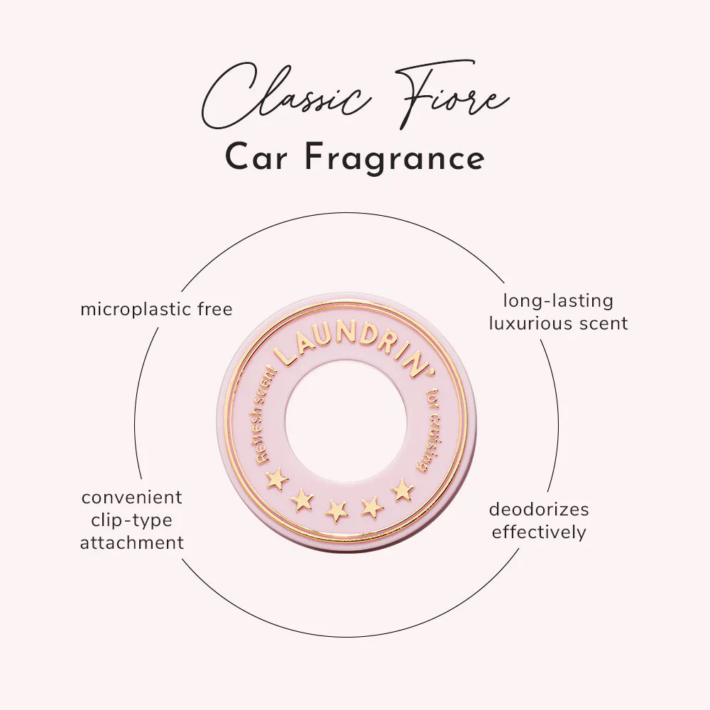 Laundrin Car Air Freshener Clip Type Classic Fiore