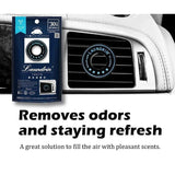 Laundrin Car Air Freshener Clip Type Blue 66 1pcs