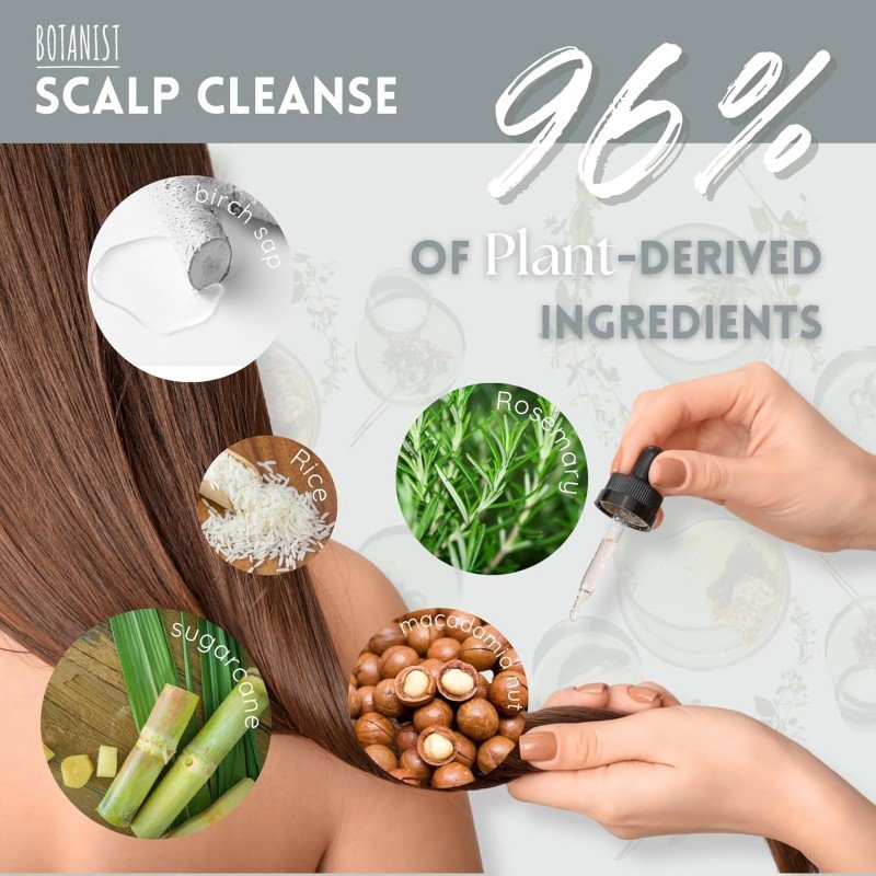 Botanist Botanical Shampoo Scalp Cleanse Lime & Leaf Green 460ml