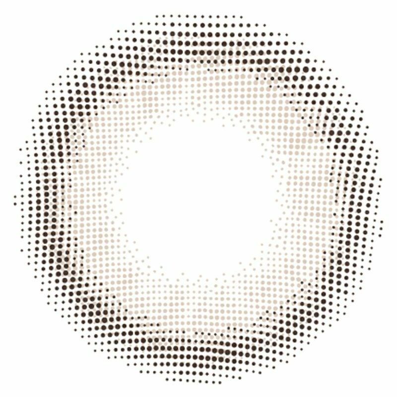 Fomomy 1-Day Colored Contact Lenses Mix Gary -2.25 10pcs