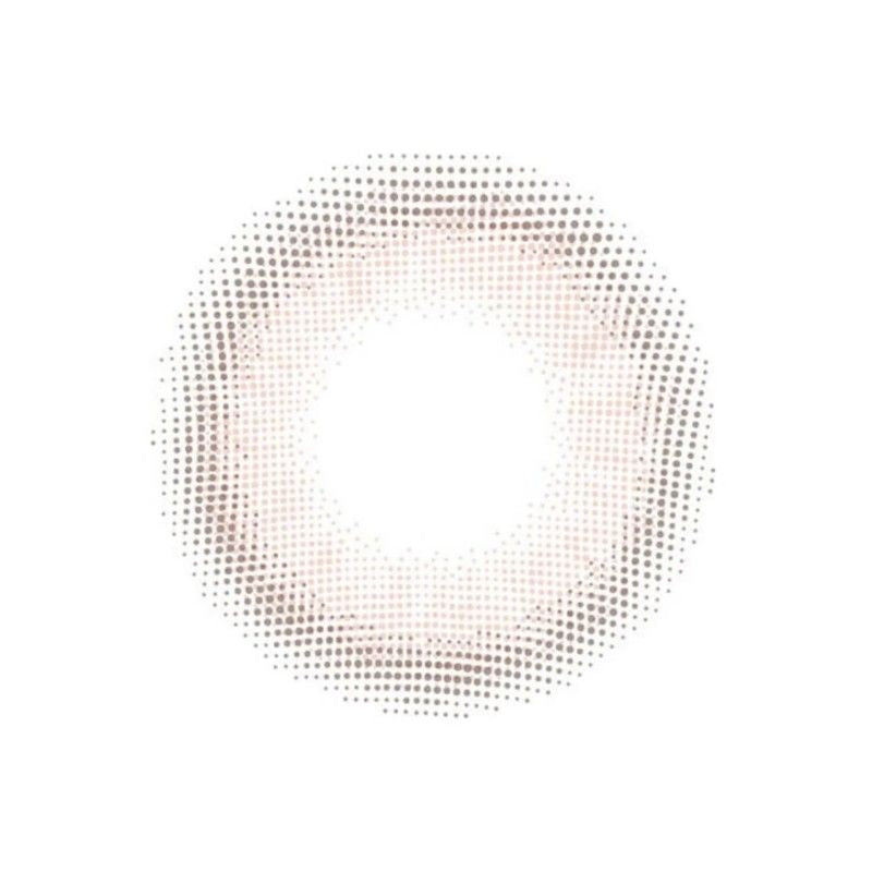 Fomomy 1 Day Color Contact Lens Cameo Pink -2.50 10pcs