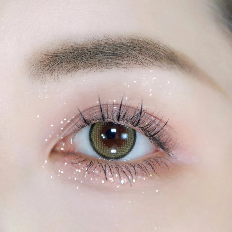 Fomomy Light 1 Day Color Contact Lens Light Olive -1.50 20pcs