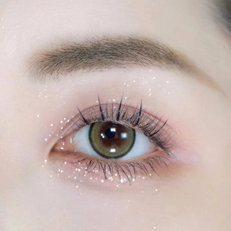 Fomomy Light 1 Day Color Contact Lens Light Olive -1.50 20pcs