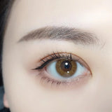 Fomomy 1-Day Color Contact Lens Amber -3.25 10pcs