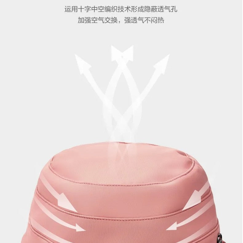 Beneunder蕉下双面渔夫防晒帽姜黄色/黑色