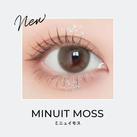 Envie 1 Day Colored Contact Lens Minuit Moss ±000 10pcs