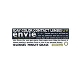 Envie 1-Day Color Contact Lens Minuit Grass ±000 10pcs