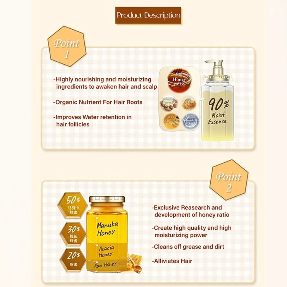 &Honey VT Deep Moist Hair Oil 100ml