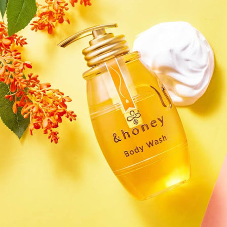 &Honey Deep Moist Body Wash Gel Osmanthus Honey 500ml