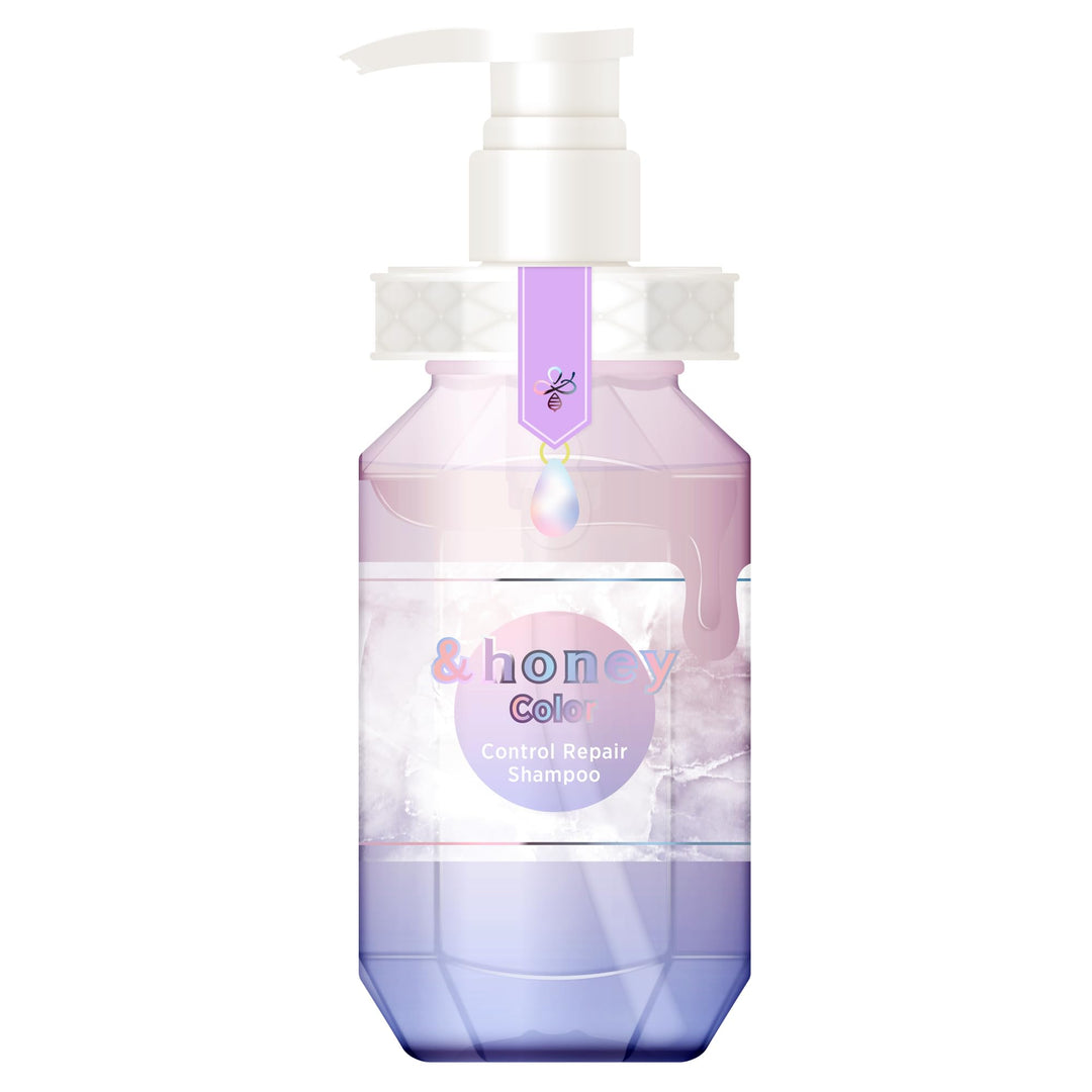&Honey安蒂花子蜂蜜洗发水烫染护色修复受损 440ml