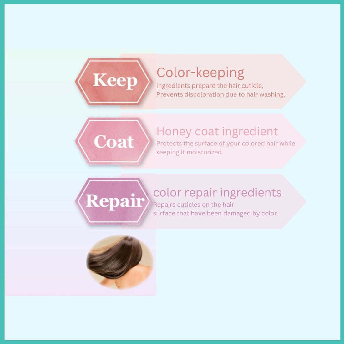 &Honey Hair Shampoo 1.0 Color Control Repair Muguet 440ml