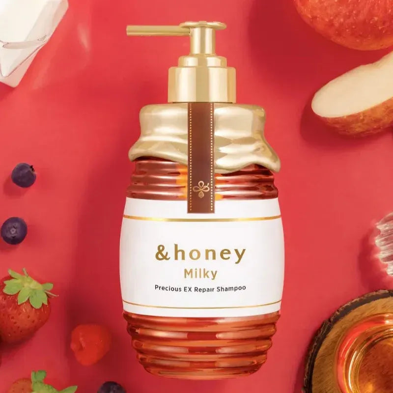 &Honey安蒂花子乳润珍萃EX修护洗发水1.0​​ 500ml