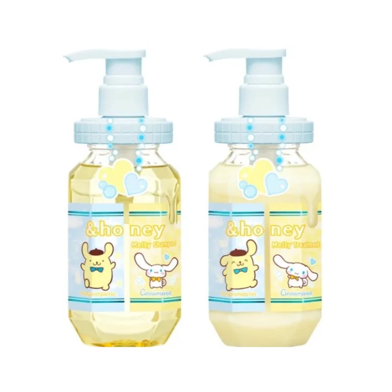 &Honey安蒂花子三丽鸥联名保湿修复头发洗护套装 440ml+445g