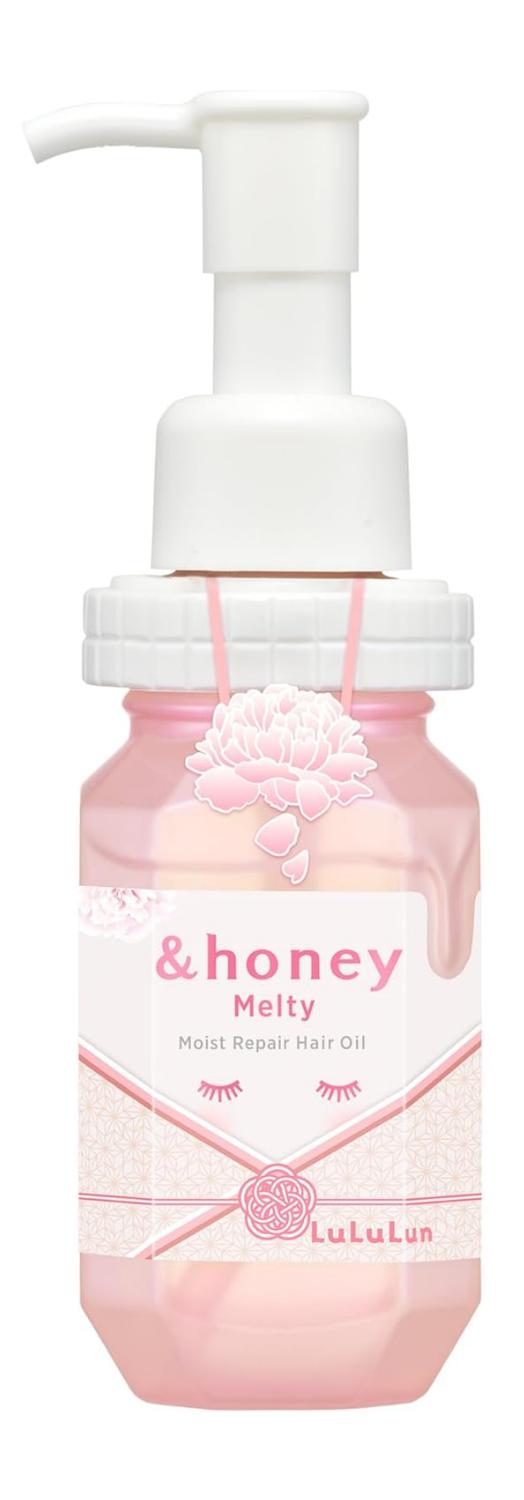 &Honey X Lululun Melty Moisture Repair Hair Oil Peony Scent 100ml