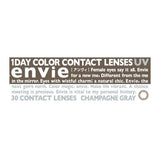 Envie 1DAY Color Contact #Coral Cheek -4.50 30pcs