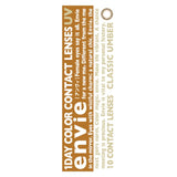 Envie 1-Day Colored Contact Lenses Classic Umber ±0.00 30pcs