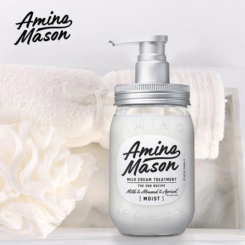 Amino Mason阿蜜浓氨基酸深层保湿护发素 450ml