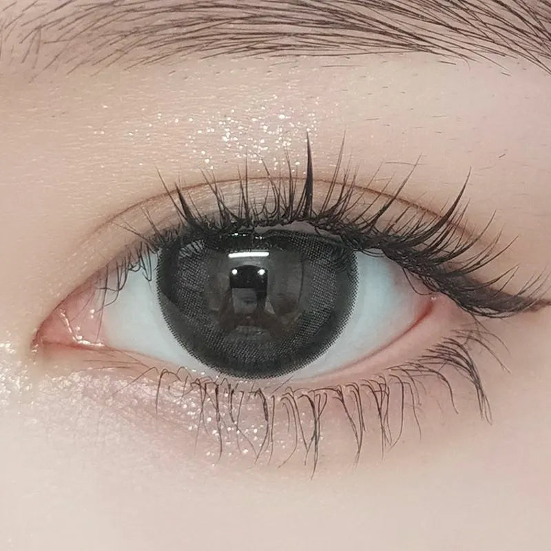 Fomomy 1-Day Color Contact Lens Magic Black ±0.00 10pcs