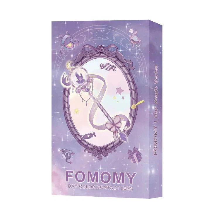 Fomomy Magic 1 Day Colored Contact Lens Magic Brown -2.00 10pcs