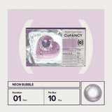 CoFancy可糖日抛美瞳霓虹泡泡±000 10片