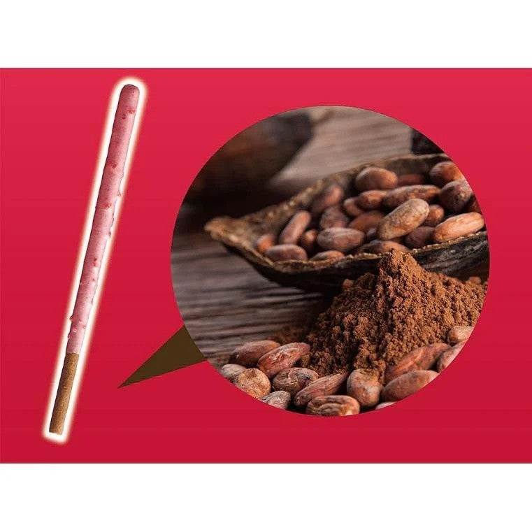 Glico Pocky Double Coated Strawberry Cocoa Sticks 55g