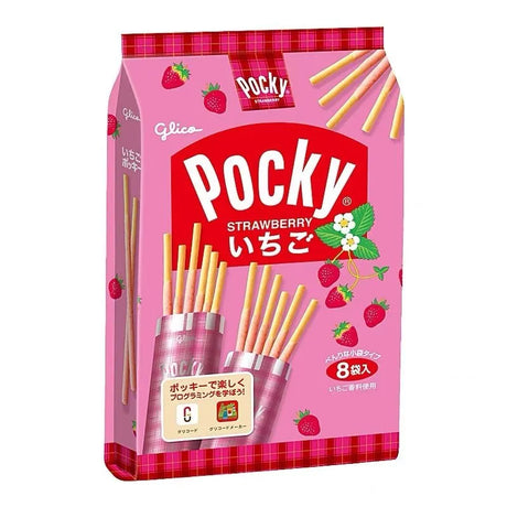 Glico格力高百奇饼干草莓味 8袋