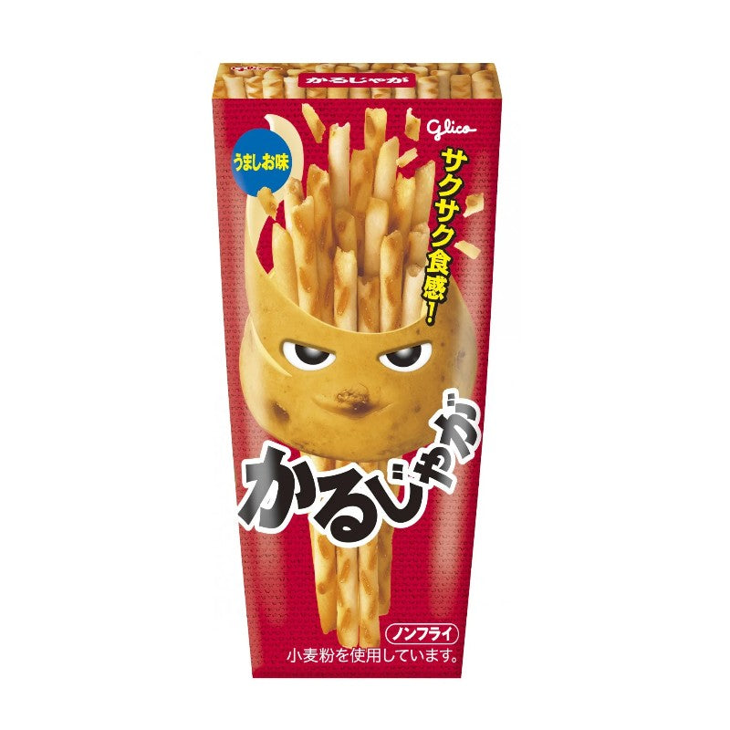 Glico Karusatsuma Potato Biscuit Sticks Umashi Salt 41g