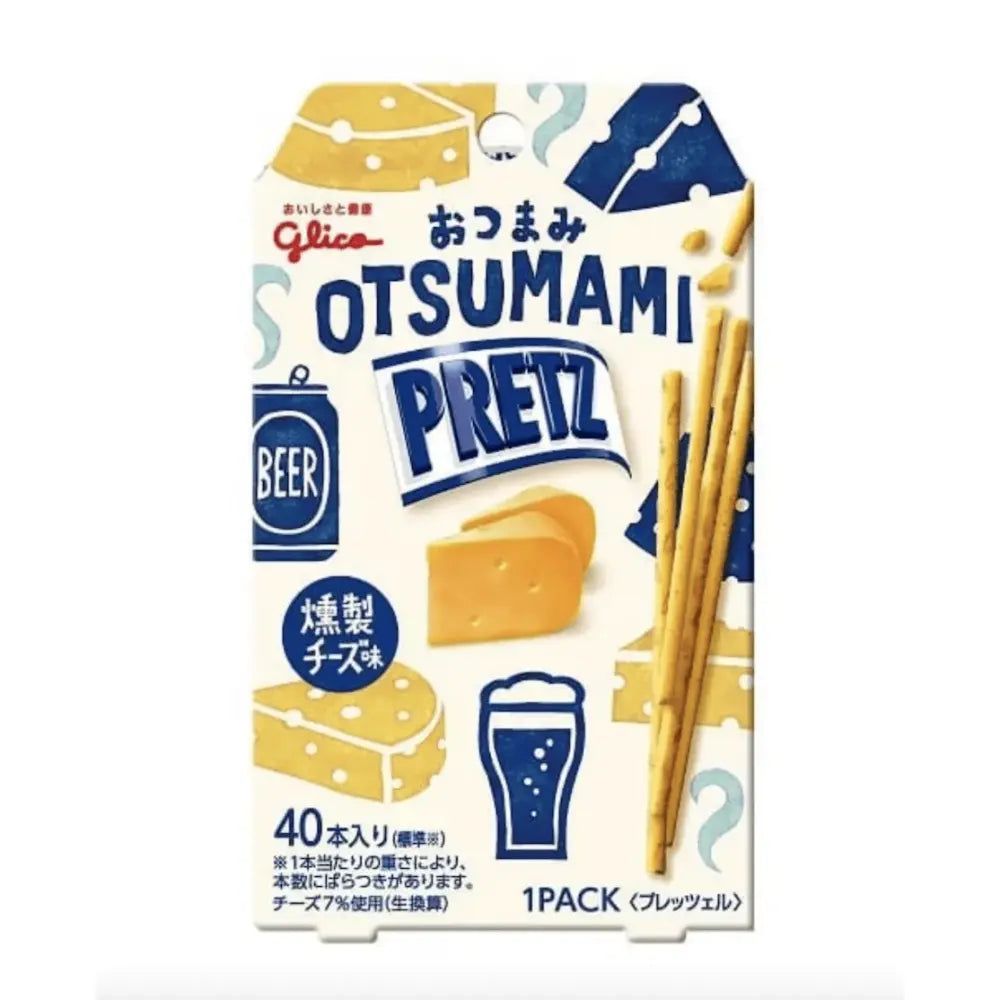 Glico Pretz Stick Biscuit Smoked Cheese Flavor 24g