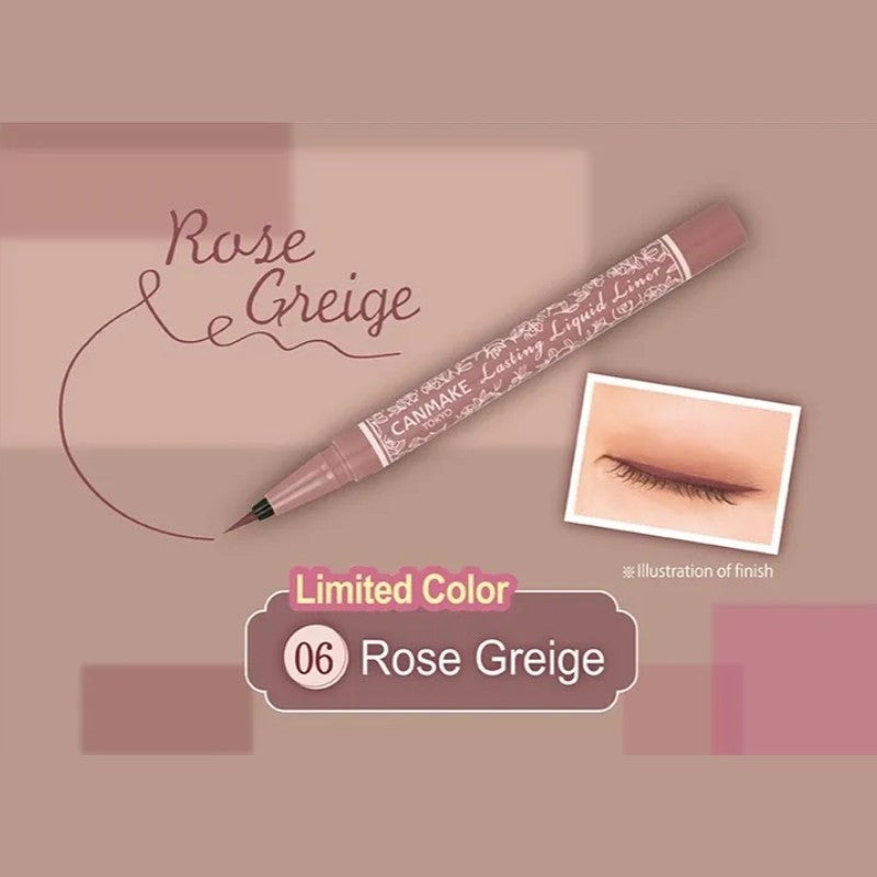 Canmake Lasting Liquid Liner #06 Rose Gurege