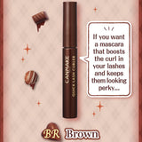 Canmake井田小钢管束感睫毛膏防水纤长#06苦咖啡色