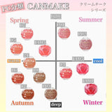 Canmake井田梦幻胭脂膏单色腮红膏#21柑橘茶色