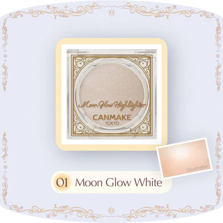 Canmake Moon Glow Highlighter #01 Moon Glow White