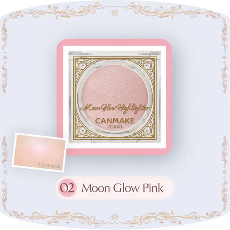 Canmake Moon Glow Highlighter #02 Moon Glow Pink