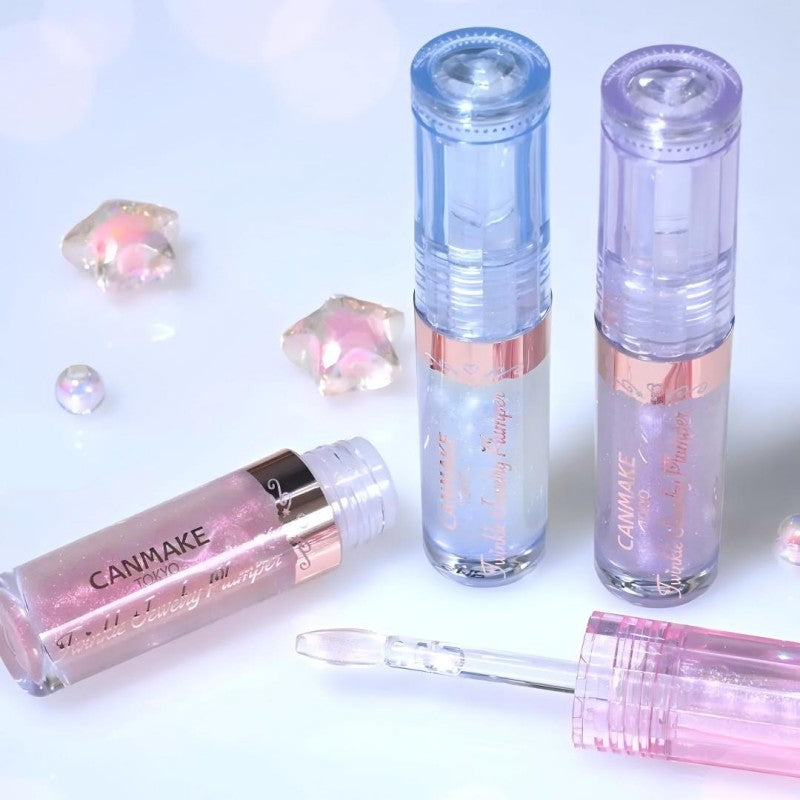 Canmake Twinkle Jewelry Plumper Lip Gloss #02 Twinkle Blue