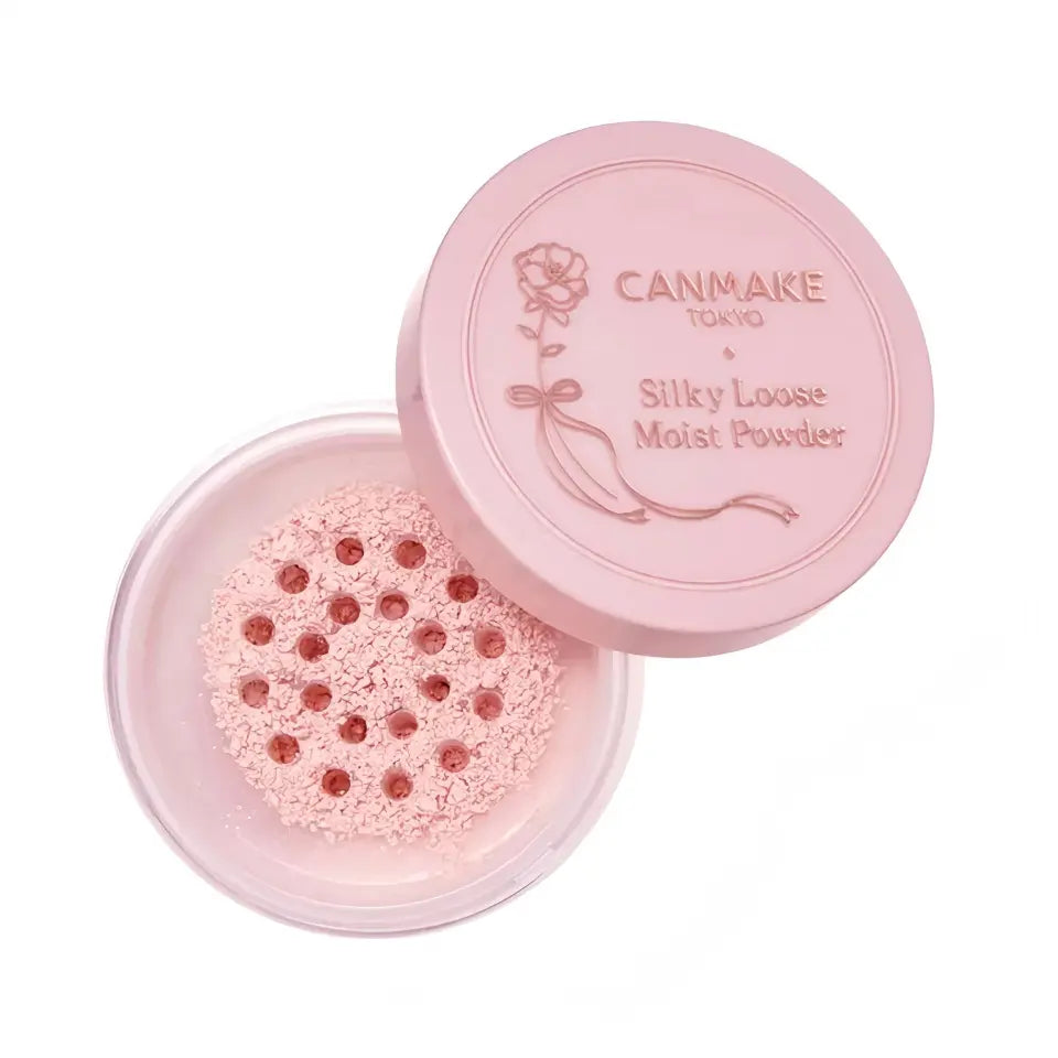 Canmake Silky Loose Moist Powder #P01 Luster Pink