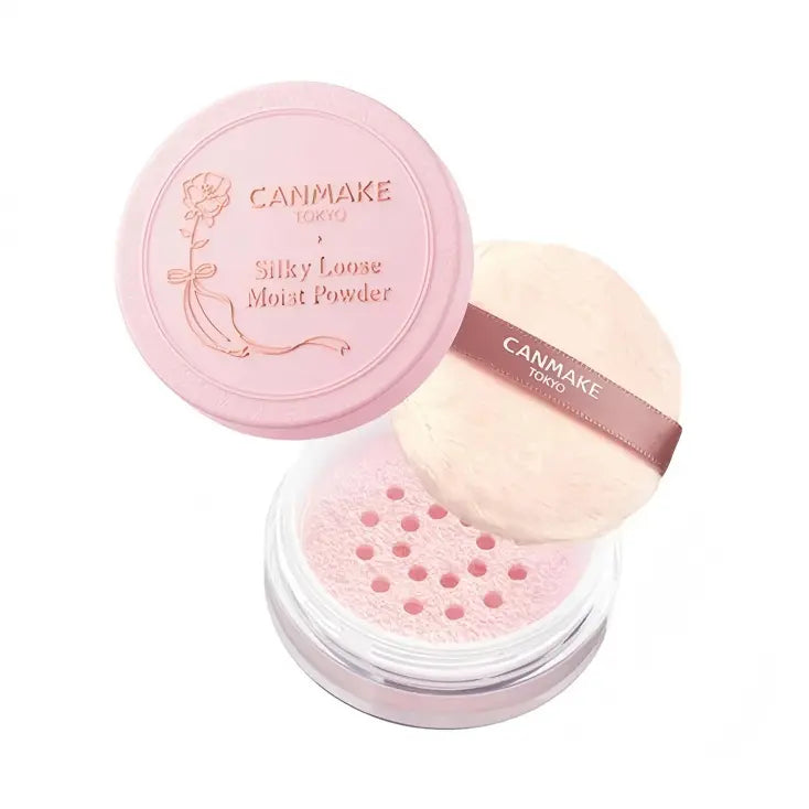Canmake Silky Loose Moist Powder #P01 Luster Pink