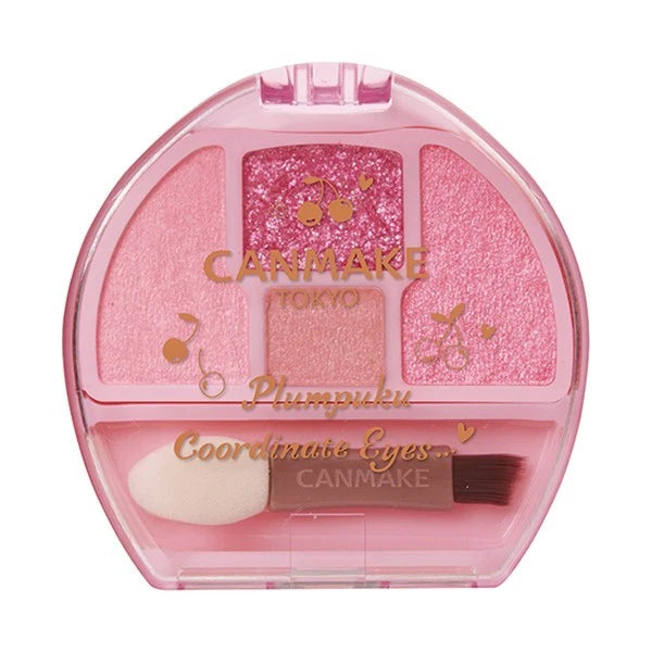 Canmake Plumpuku Coordinate Eyes Palette #06 Cherry Plump