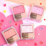 Canmake井田爱心浮雕单色腮红#P03蜜桃珊瑚