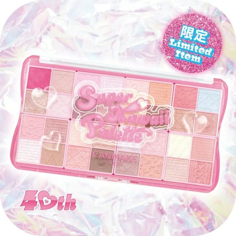 Canmake Super Kawaii 32-Color Eyeshadow Palette