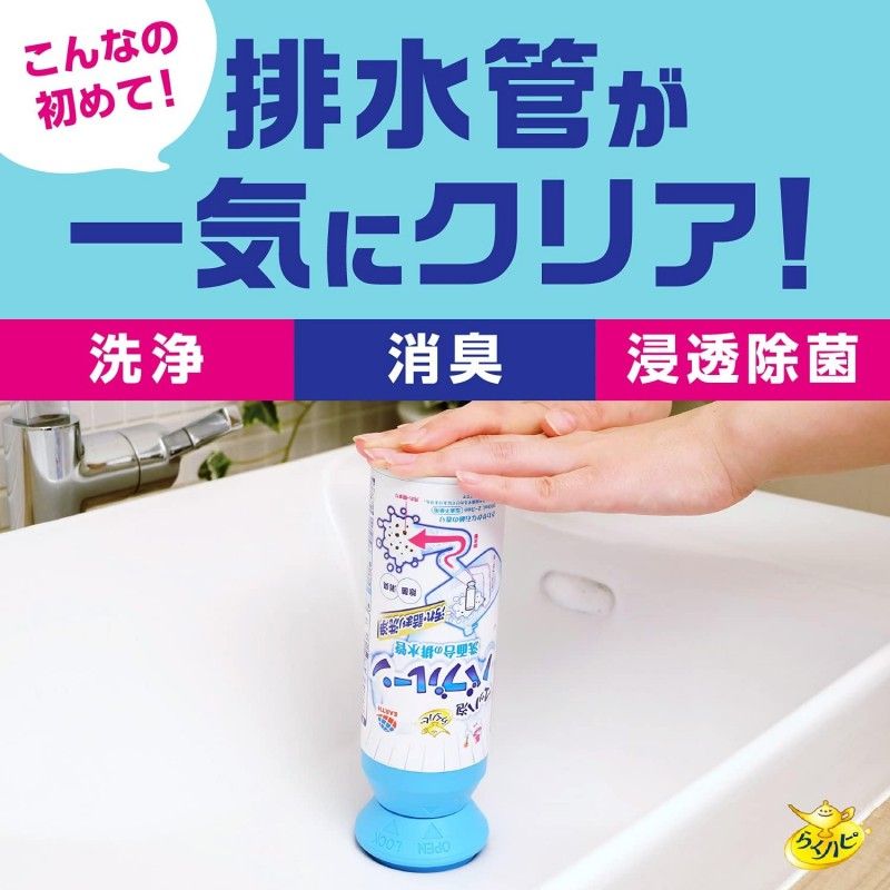 Earth Chemical Foaming Cleaner for Drain of Sink 200ml