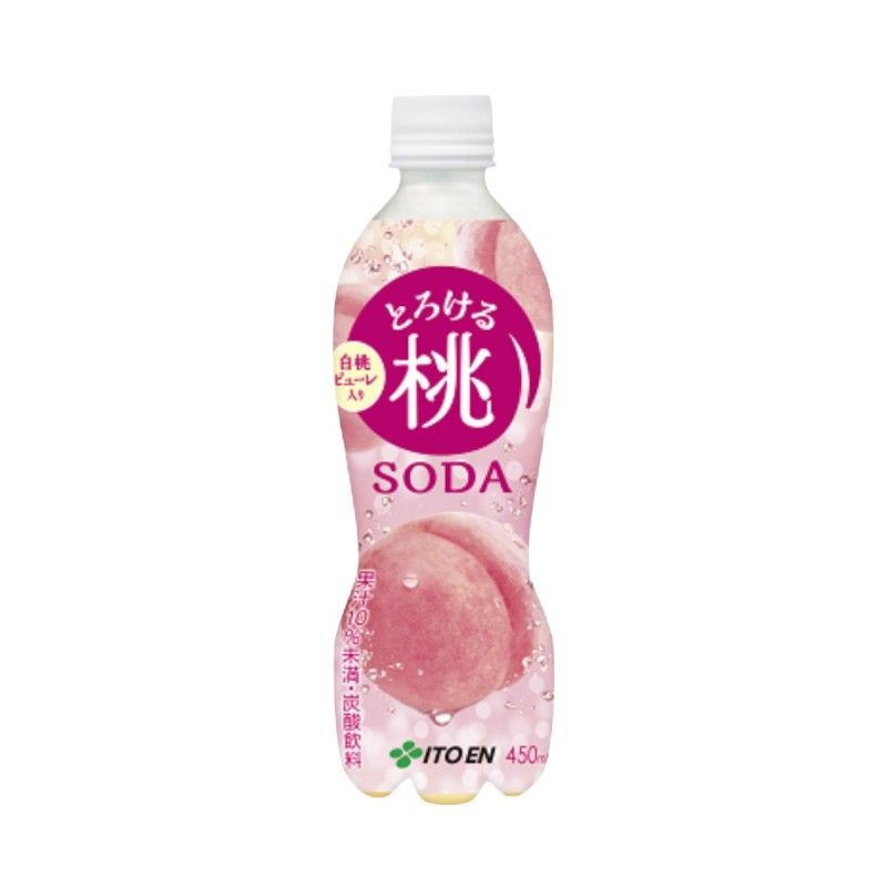 Itoen Melting Peach Soda 450ml