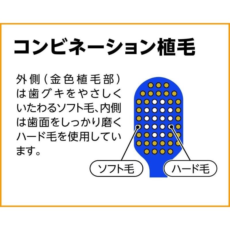 Ebisu惠百施全优护齿牙刷62寸B-3601M