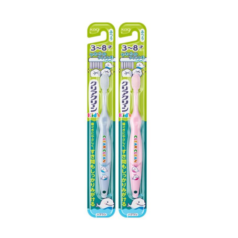 Lion Clinica Kids Toothbrush For 3~8 Years Old Random Color 1pcs