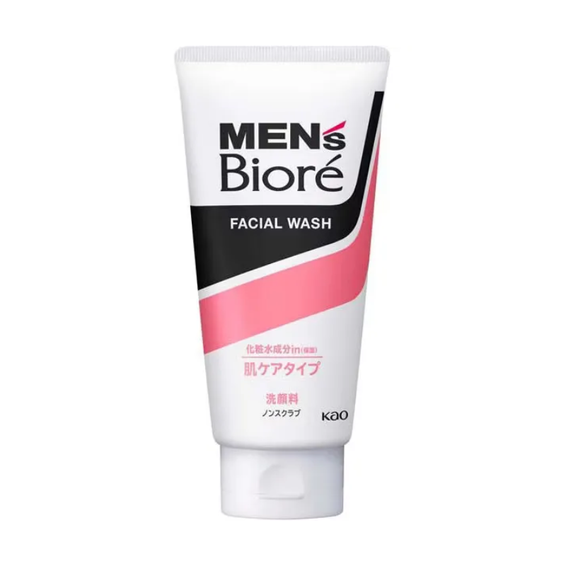 Kao Men's Biore Facial Wash Deep Moist 130g