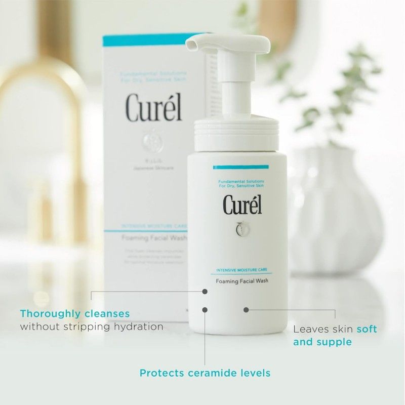 Curél珂润洗面奶控油氨基酸泡沫洁面 150ml