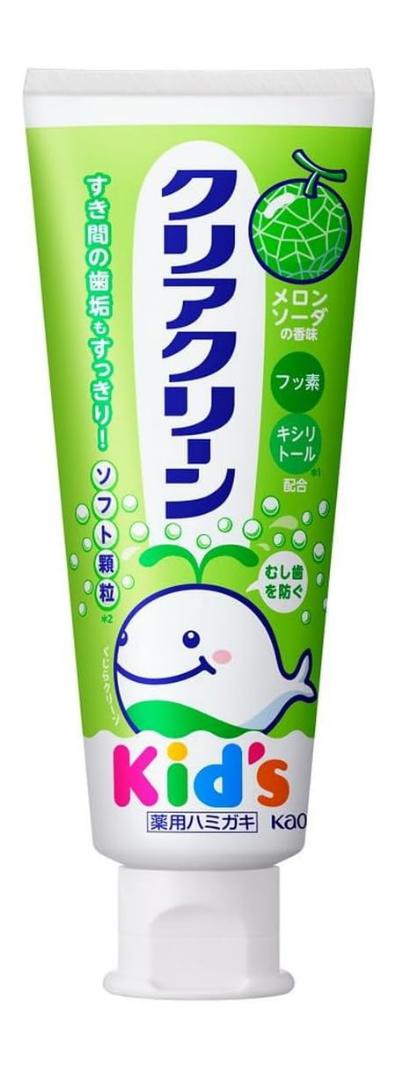 Kao Clear Clean Kids Medicated Toothpaste Melon Soda 70g