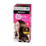 Kao Blaune Bubble Hair Color For Gray Hair #6 Dark Brown