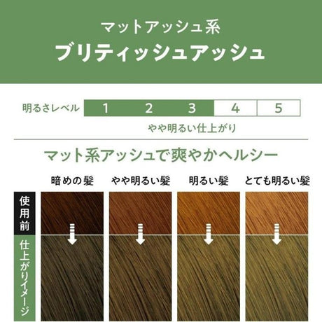 Kao花王Liese Prettia泡沫染发剂英国灰啡色
