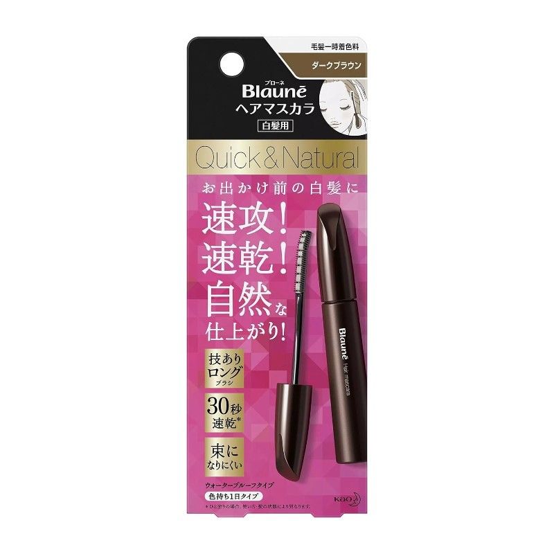 Kao Blaune Quick & Natural Hair Touch Up Dark Brown 12ml