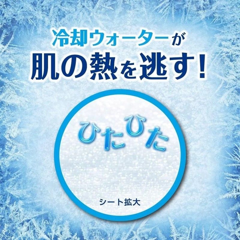 Biore碧柔冷感湿巾纸止汗降温冰爽清洁 20枚